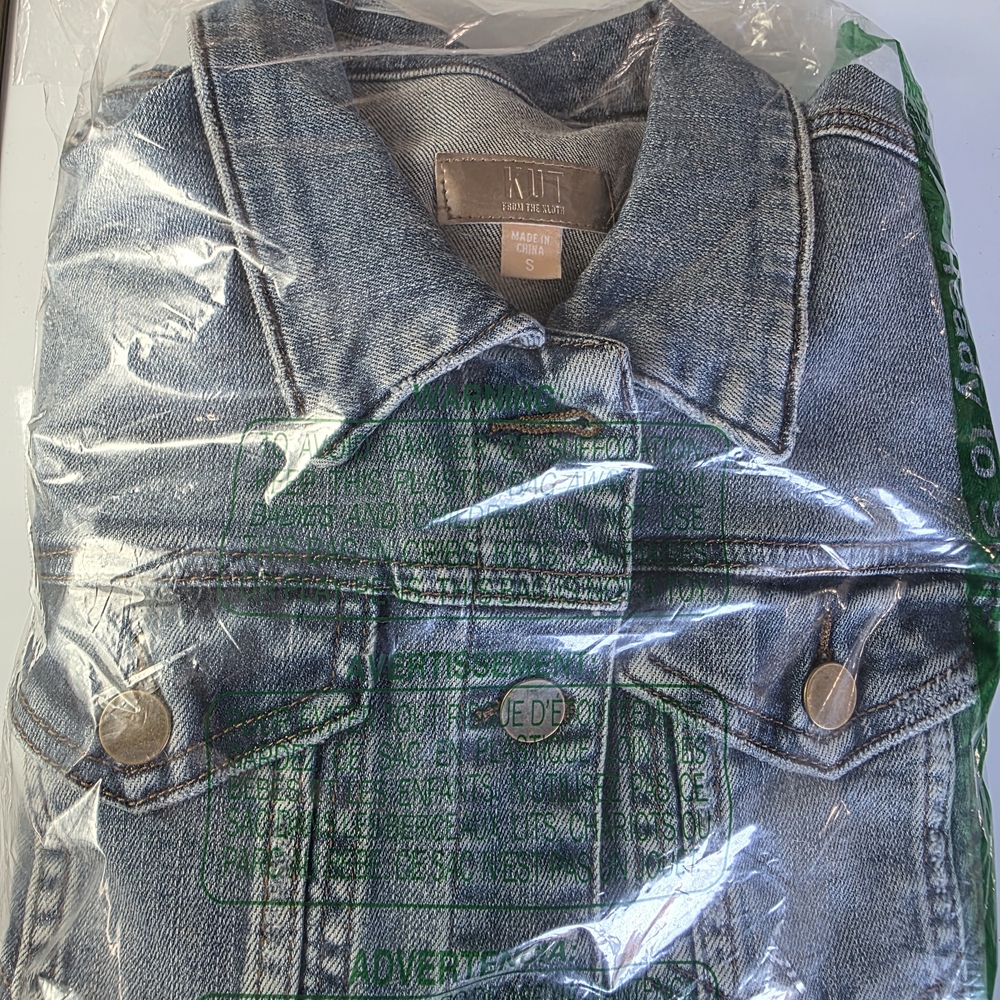 Juliet Denim Jacket, Size Small